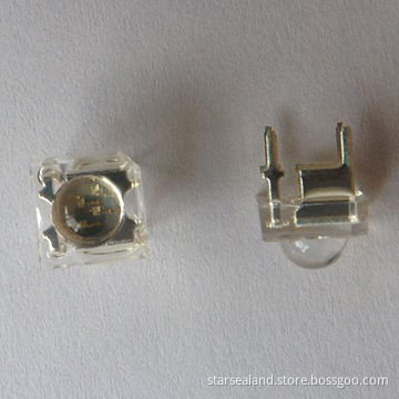 InGaN Chip Material White Emitted Color LED Lamp with 4 Chips and Water Clear Lens, High Flux Output